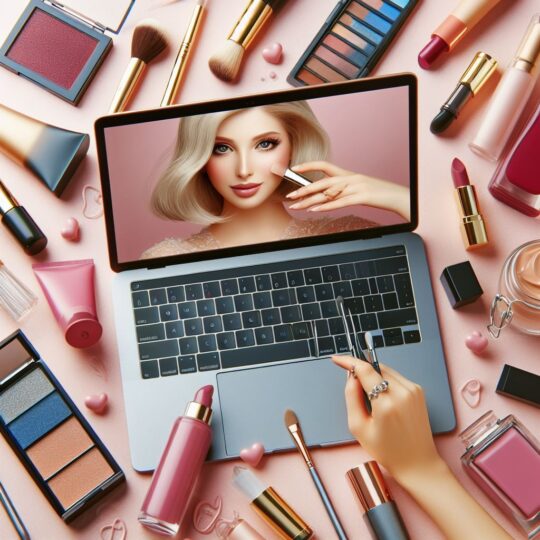 فروشگاه اینترنتی برای برندهای آرایشی 